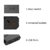 Moxom – 6 USB Fast Charger And Power Extension Output 3.4A (MAX) - Image 3