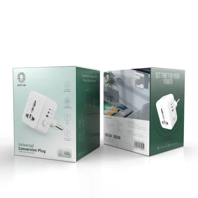 Green Lion Universal Conversion Plug – White