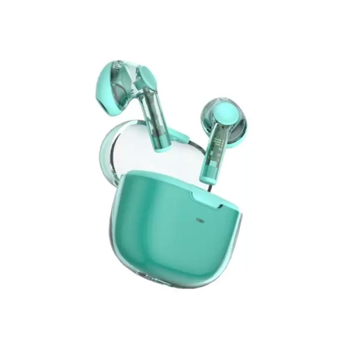 Wiwu T12 Pure Sound True Wireless Stereo Headset – Turquoise Blue