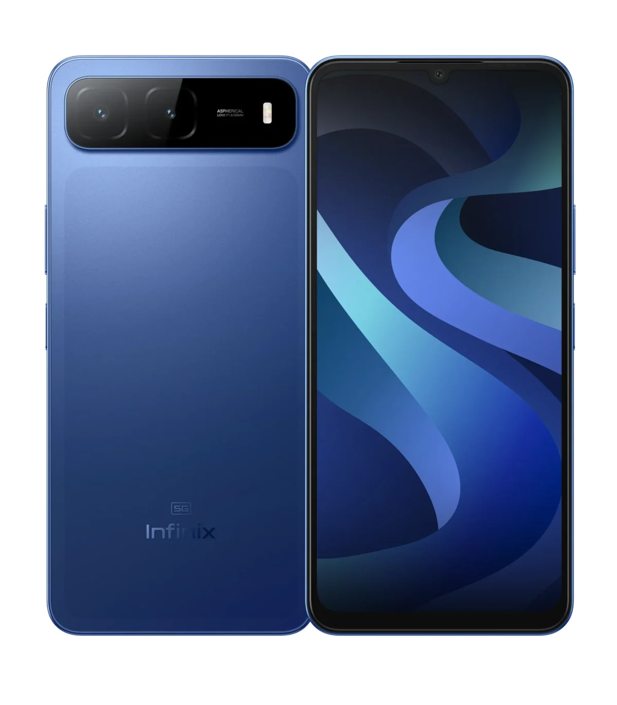 Infinix Hot 60i 5G Shadow Blue 4GB 128GB smartphone