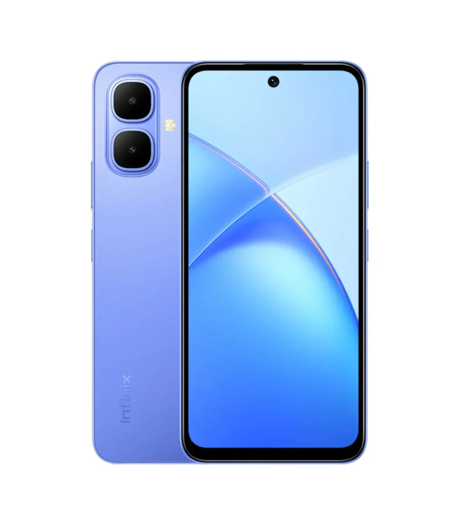 Infinix Smart 10 Iris Blue rear camera design