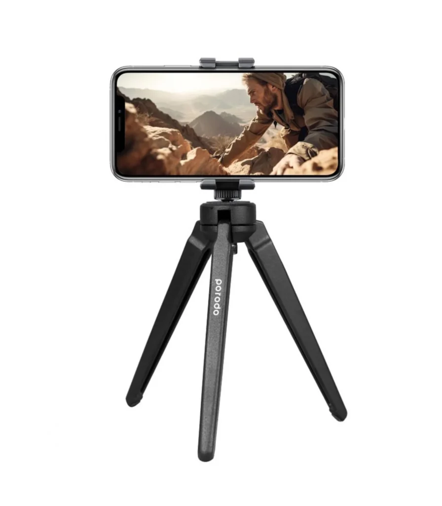 Porodo professional mini table tripod 55mm