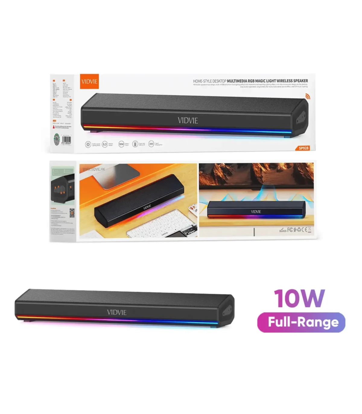 VidVie SP928 Wireless Speaker